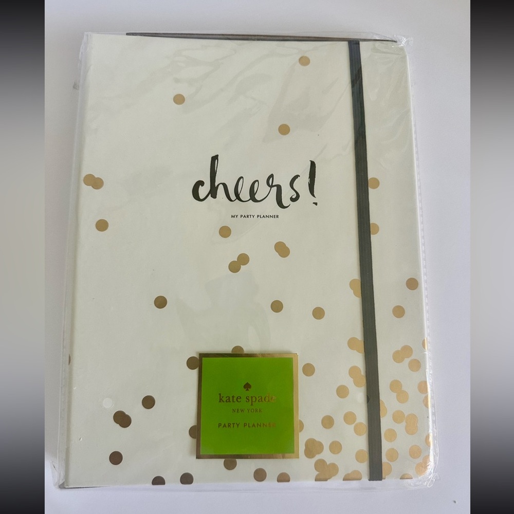 NEW Kate Spade Cheers Party Planner